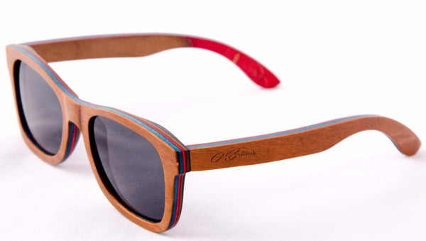 holz sonnenbrille original shadwood seitlich
