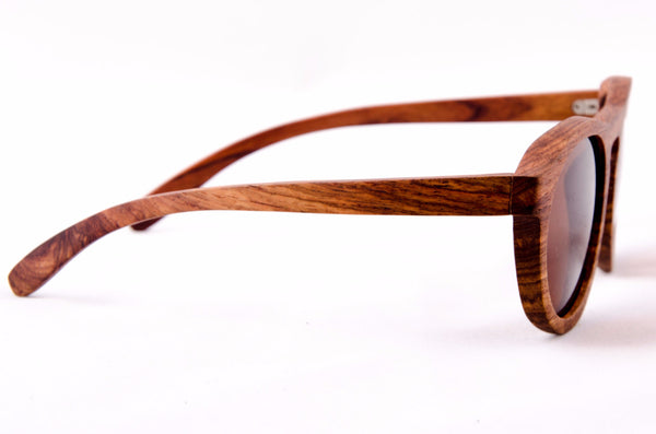 holz sonnenbrille ashburry seitenansicht