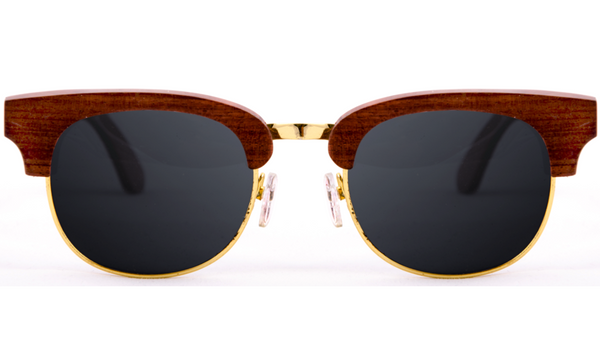 Holz Sonnenbrille Abagnale Rosenholz